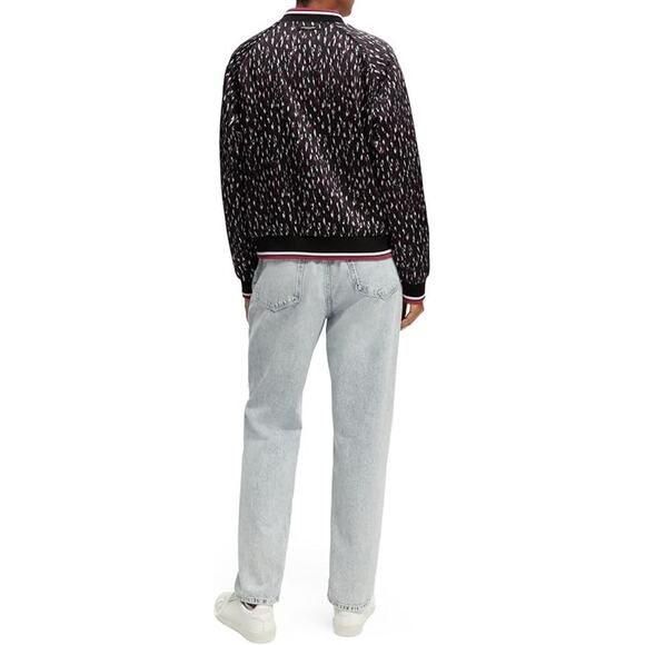 Scotch & Soda Jack Printed Reversible Bomber Jacket - M (reversible) - Picture 6 of 7